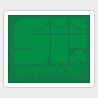 Defunct San Francisco Shamrocks Hockey Sticker